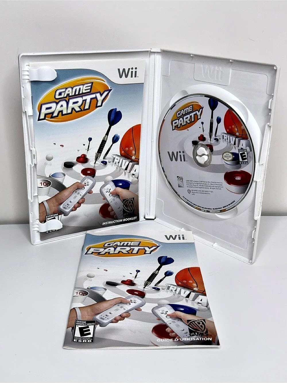 Game Party Nintendo Wii Midway Arcade Sports Mini Games Complete CIB